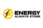 ENERGY ALWAYS STORE logo in yellow and black